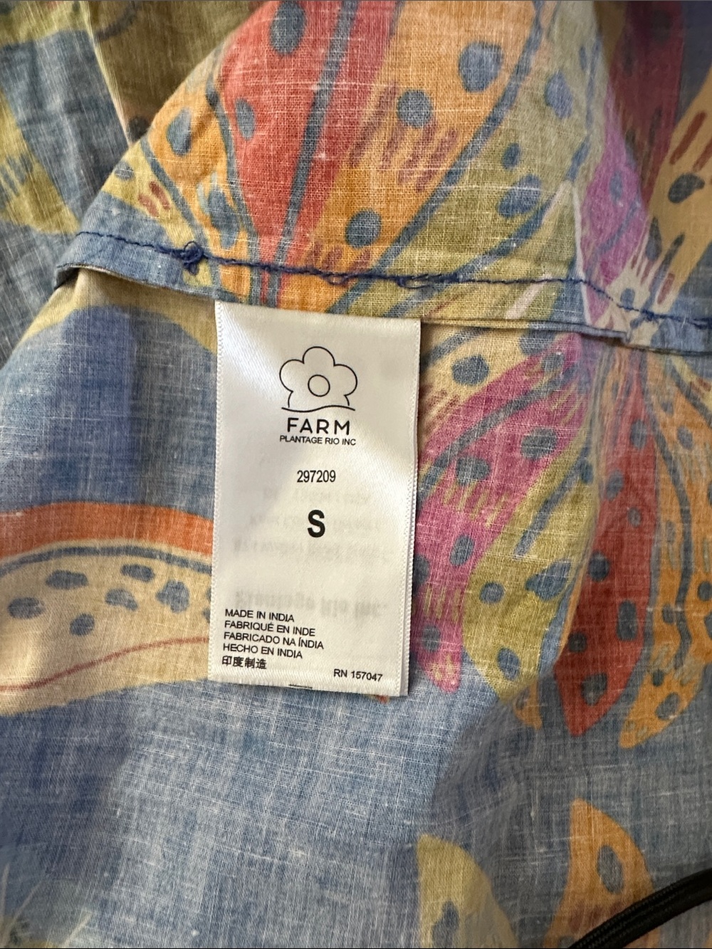 New without Tags Farm Rio Mixed Print Maxi Dress - Picture 11 of 11